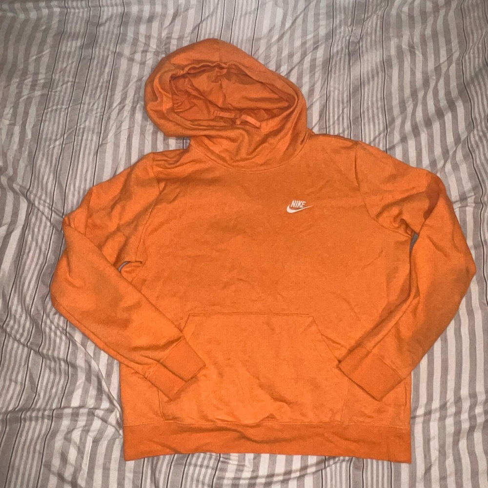 Nike Orange Sweatshirt Classic Pullover
